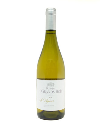 Wine-White-Round Domaine Les Grands Bois 'Le Viognier' Côtes du Rhône AOP 2024