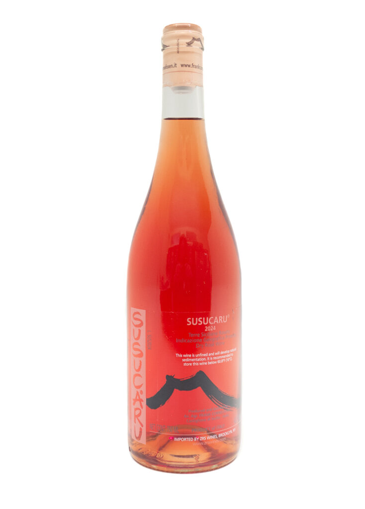 Wine-Rose Frank Cornelissen 'Susucaru' Rosato Terre Siciliane IGP 2024