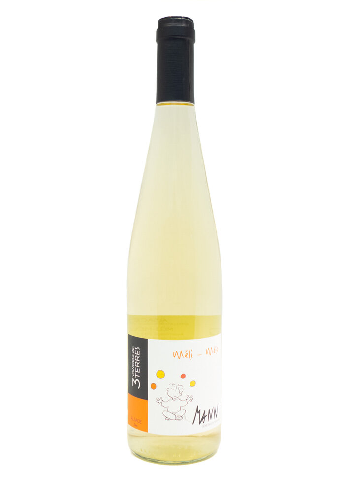 Wine-White-Round Domaine Mann - Vignoble des 3 Terres 'Méli-Mélo' Alsace AOP NV