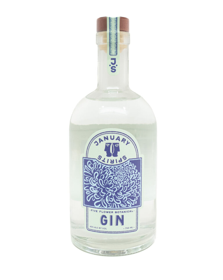 Spirits-Gin January Spirits 'Five Flower Botanical' Gin