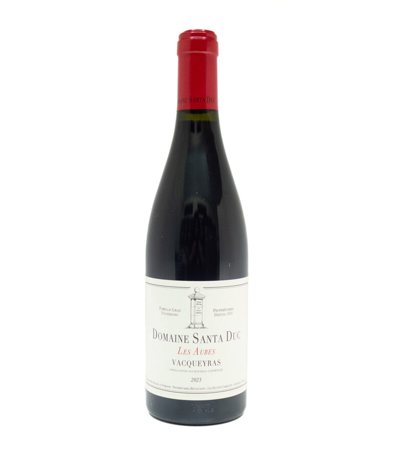 Wine-Red-Big Domaine Santa Duc Vacqueyras AOC Les Aubes 2023