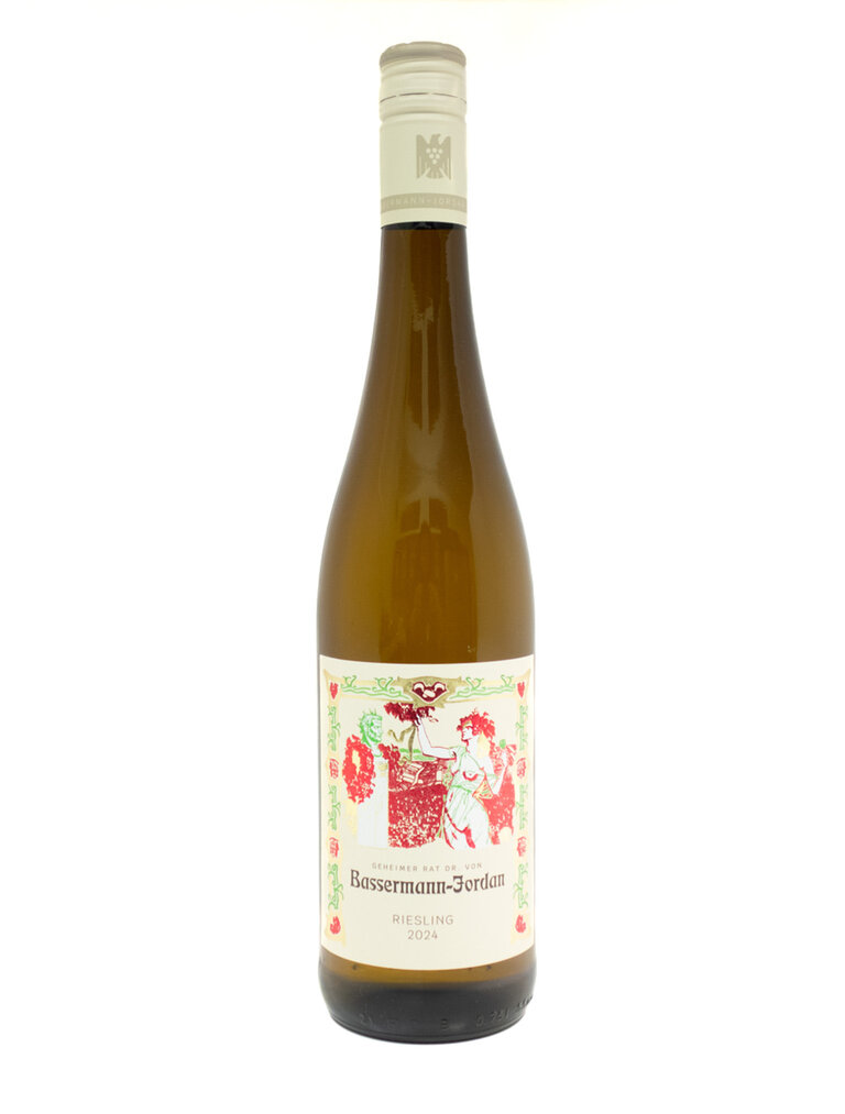 Wine-White-Crisp Bassermann-Jordan Riesling Pfalz 2024