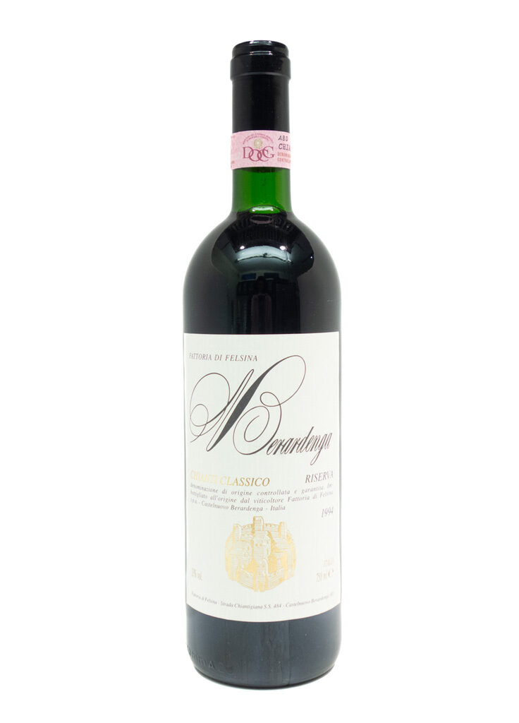 Wine-Red-Big Fattoria di Felsina 'Berardenga' Chianti Classico DOCG Riserva 1994