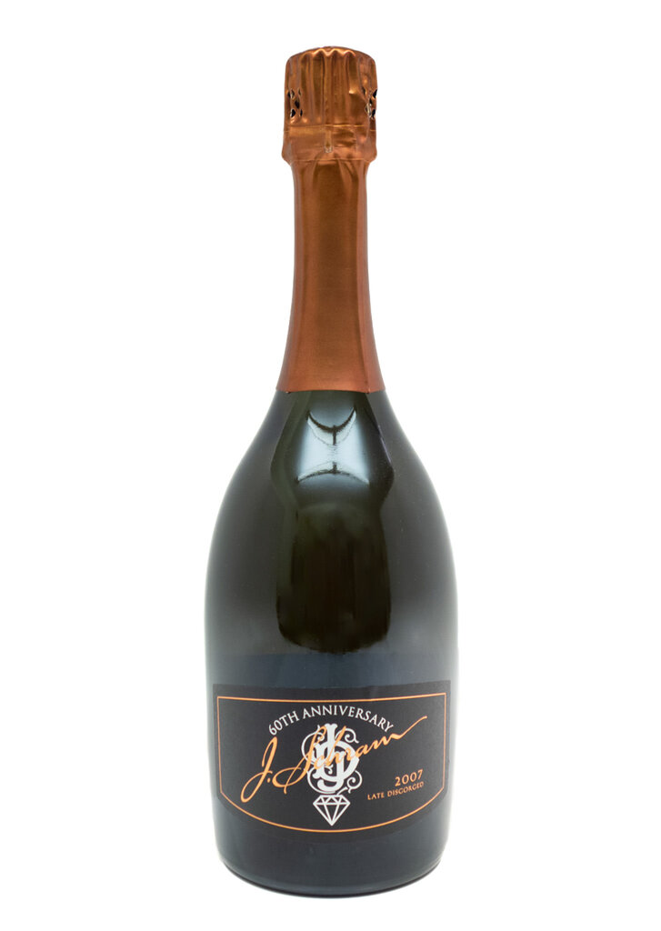Wine-Sparkling-Champagne J. Schram '60th Anniversary Late Disgorged' Brut North Coast 2007