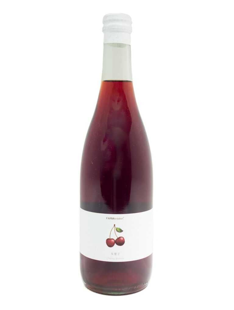 Cider-China Farmentation 'Cherry Bubble' Sparkling Cherry Wine China 2023