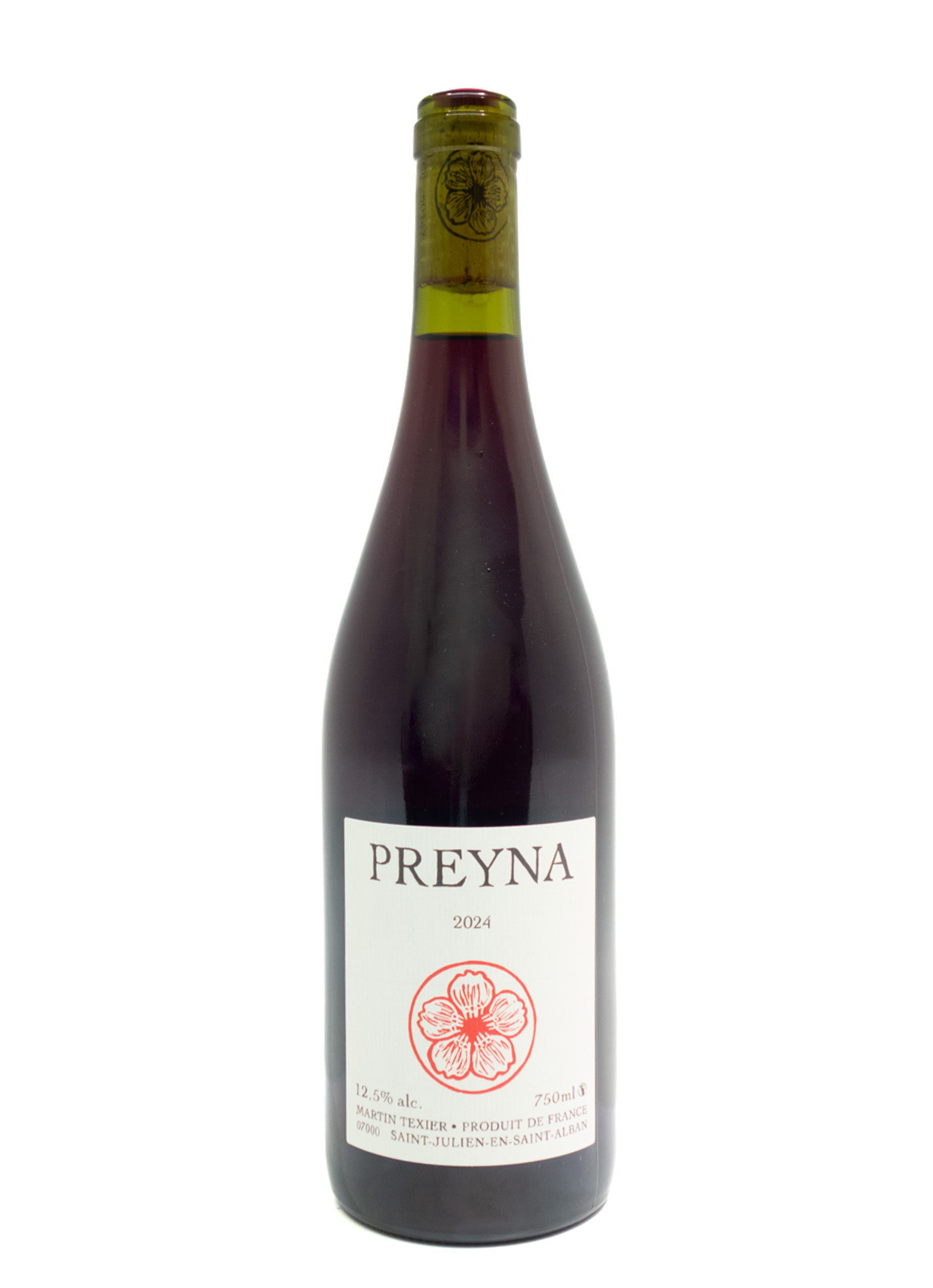 Preyna Martin Texier 'Preyna' Vin de France 2024 - Artisan Wine Shop