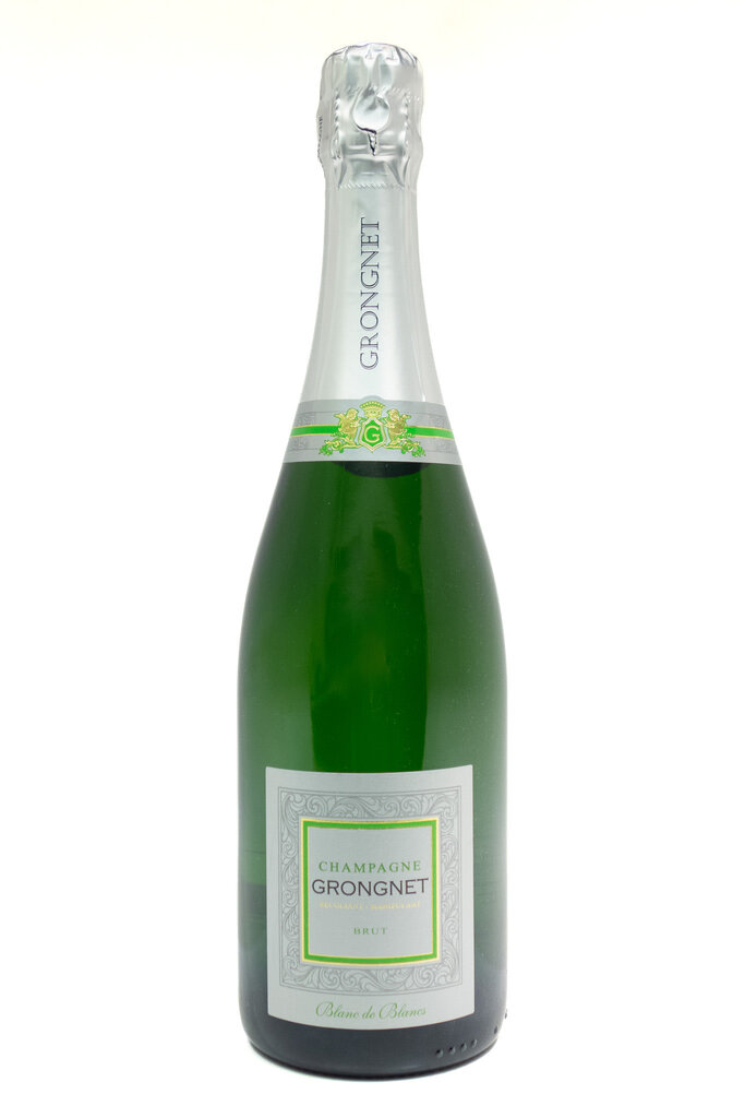Wine-Sparkling-Champagne Grongnet Champagne AOC Blanc de Blancs Brut NV