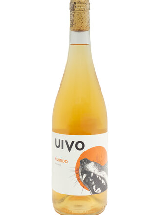 Wine-Orange/Skin-fermented Folias de Baco Uivo 'Curtido' Branco Douro 2024