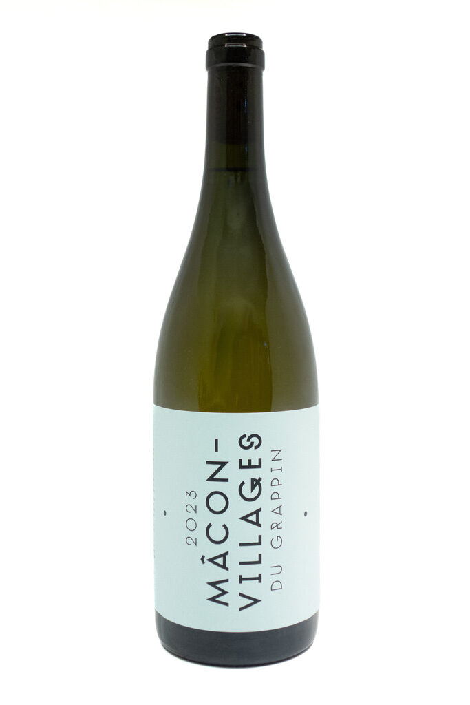 Wine-White-Round Le Grappin Du Grappin Mâcon-Villages AOC 2023