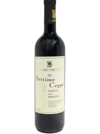 Wine-Red-Big Cosimo Taurino 'Settimo Ceppo' Primitivo Salento IGP 2021