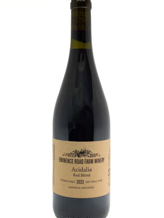 Wine-Red-Lush Eminence Road 'Acidalia' Red Blend Finger Lakes 2023