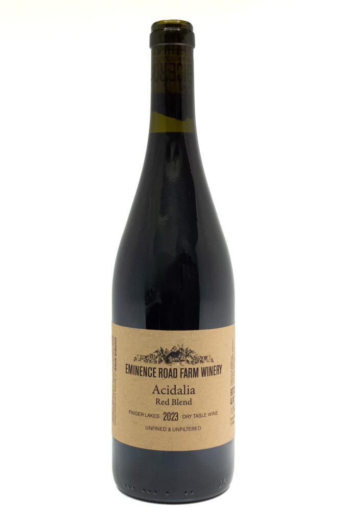 Wine-Red-Lush Eminence Road 'Acidalia' Red Blend Finger Lakes 2023
