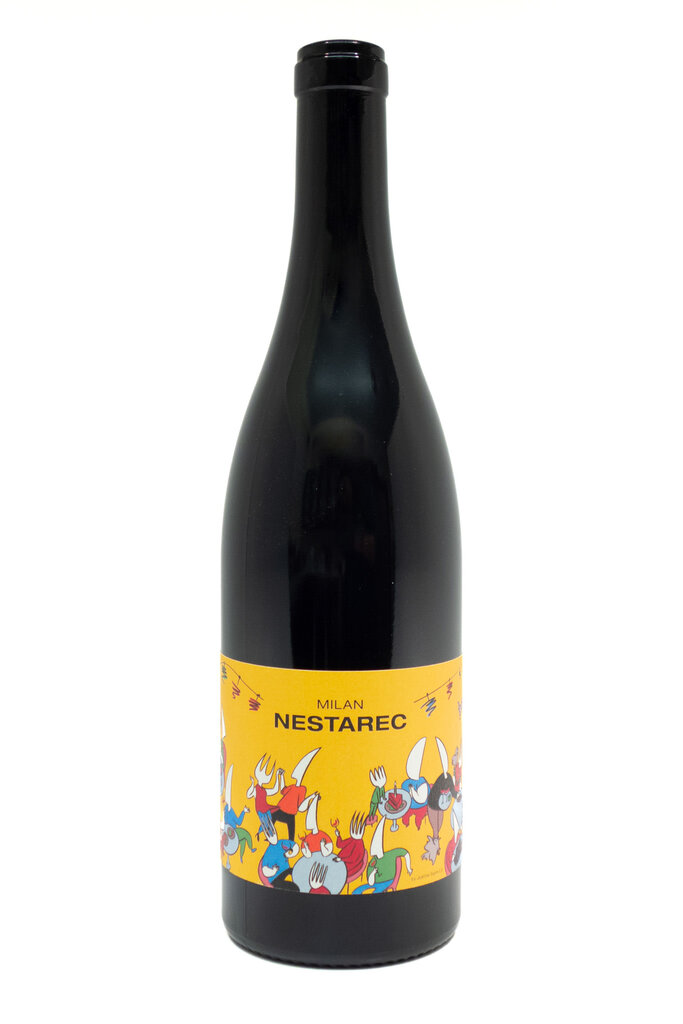 Wine-Red-Lush Milan Nestarec 'Forks and Knives' Red Czech Republic 2022