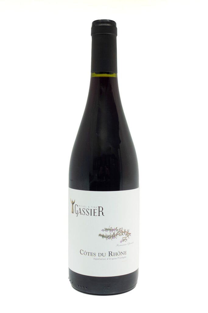 Wine-Red-Lush Michel et Tina Gassier Côtes du Rhône AOP 2023
