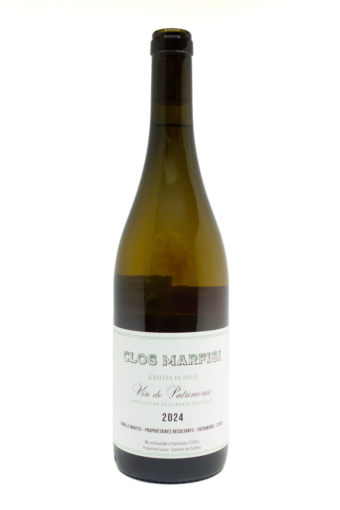 Wine-White-Round Clos Marfisi 'Grotta di Sole' Blanc Patrimonio AOC 2024