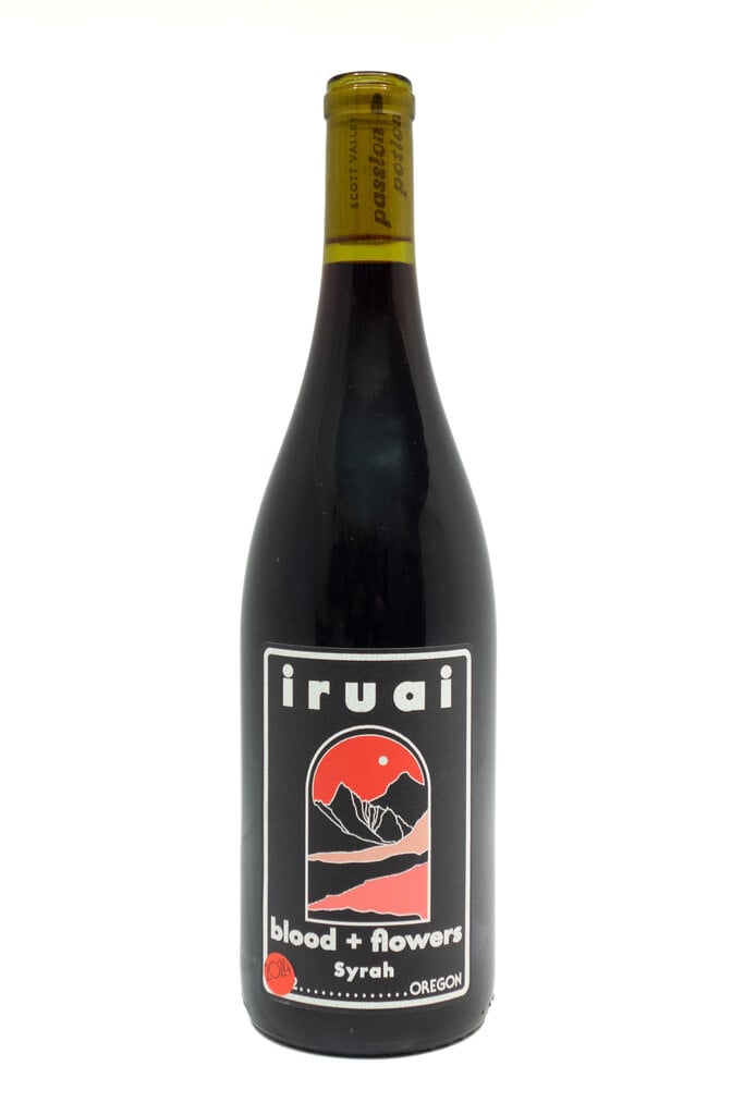 Wine-Red-Lush Iruai 'Blood + Flowers' Syrah Oregon 2024