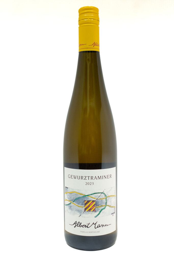 Wine-White-Round Albert Mann Gewurztraminer Alsace AOC 2023
