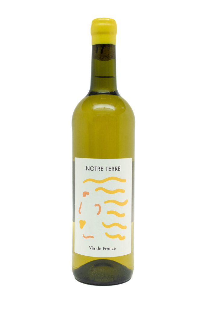 Wine-White-Crisp Notre Terre Vin de France Blanc 2024