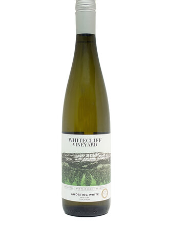Wine-White-Round Whitecliff Vineyard 'Awosting White' Hudson River Region NV