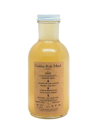 Cider-Mead Golden Rule Mead 'Olio' Blended Dry Mead Vermont 355ml