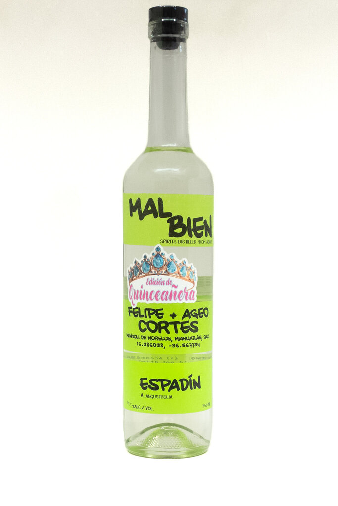 Spirits-Mezcal Mal Bien 'Edición de Quinceañera' Espadín Mezcal 750ml