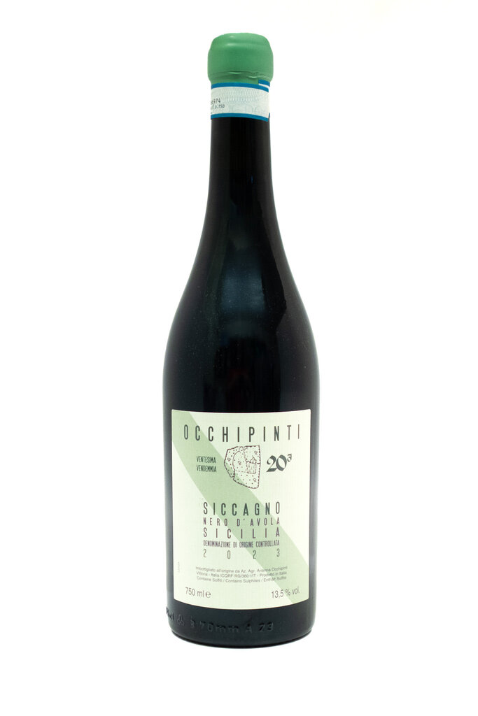Wine-Red-Lush Occhipinti 'Siccagno' Nero d'Avola Sicilia DOC 2023
