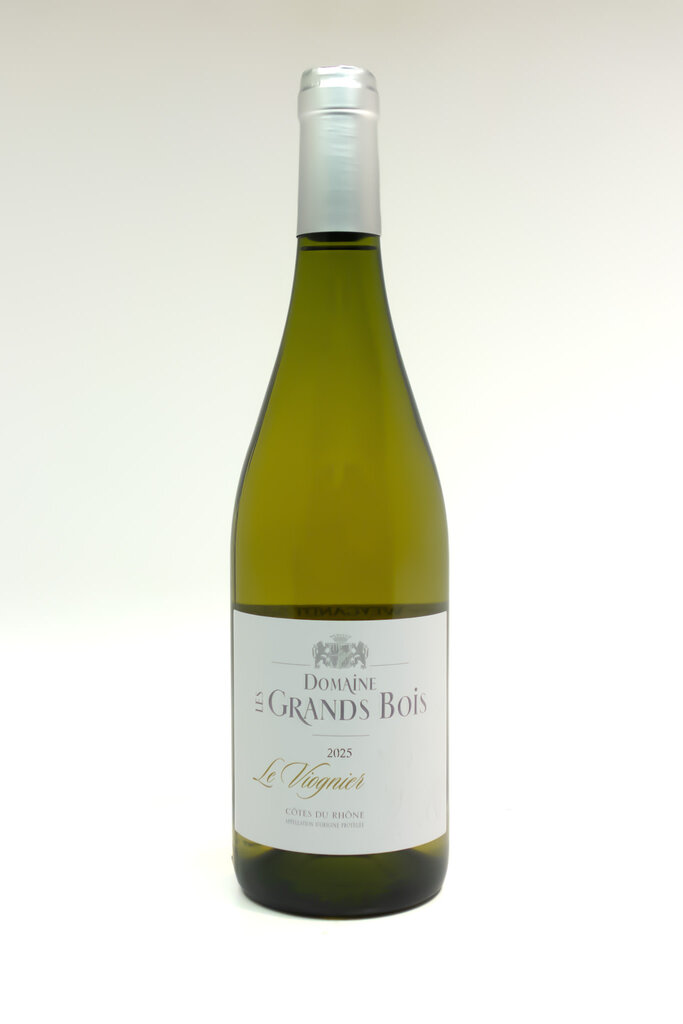 Wine-White-Round Domaine Les Grands Bois 'Le Viognier' Côtes du Rhône AOP 2025