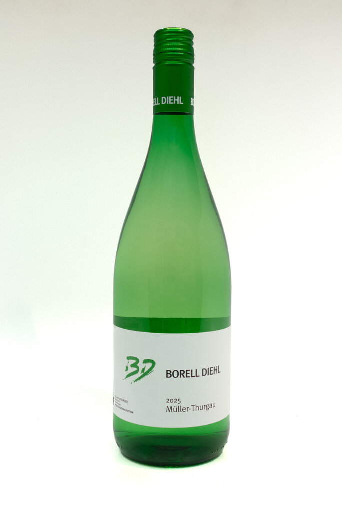 Wine-White-Crisp Borell Diehl Müller-Thurgau Trocken Pfalz 2025 1L