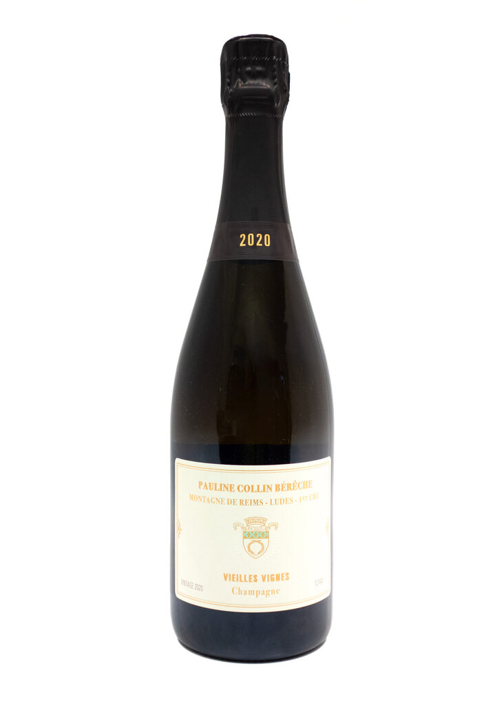 Wine-Sparkling-Champagne Pauline Collin Bérêche Vieilles Vignes Montagne de Reims Ludes 1er Cru Champagne AOC Extra Brut 2020
