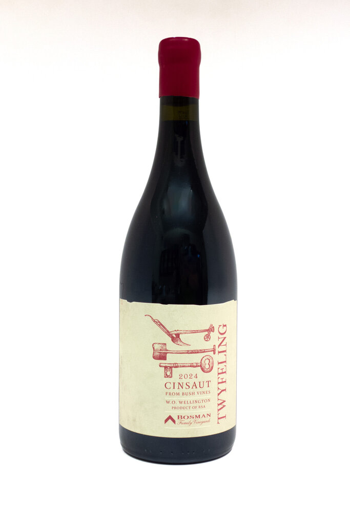 Wine-Red-Lush Bosman Family Vineyards 'Twyfeling' Cinsaut W.O. Wellington 2024