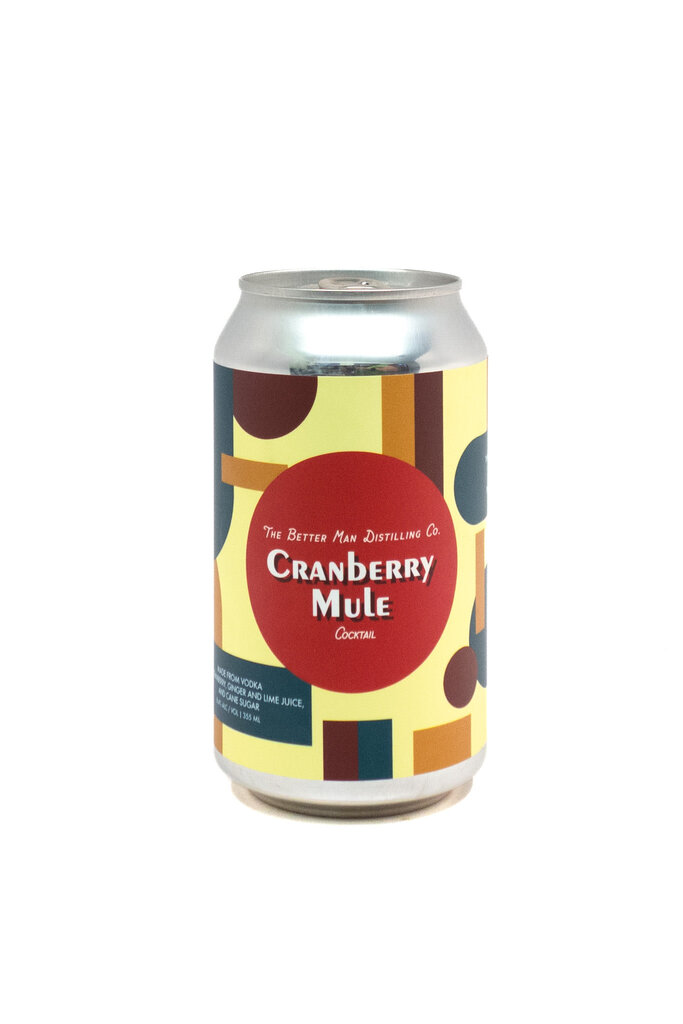 Spirits-Ready to Drink Better Man Cranberry Mule Cocktail Can 355ml