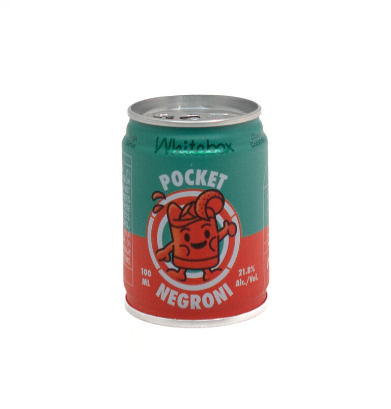 Spirits-Ready to Drink Whitebox  Cocktails 'Pocket Negroni' 100ml Can