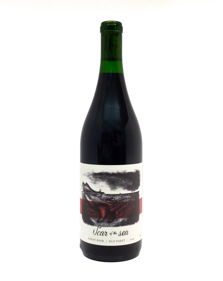 Wine-Red-Lush Scar of the Sea Pinot Noir SLO Coast 2025