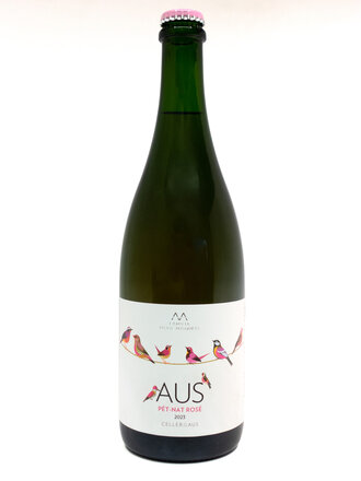 Wine-Sparkling-Petillant Naturel Celler de les Aus 'Aus' Mataró Pét-Nat Rosé Catalunya 2023