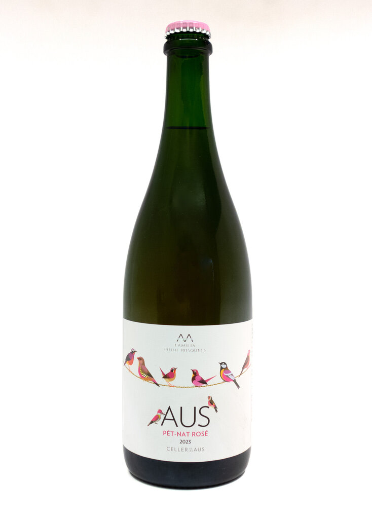 Wine-Sparkling-Petillant Naturel Celler de les Aus 'Aus' Mataró Pét-Nat Rosé Catalunya 2023