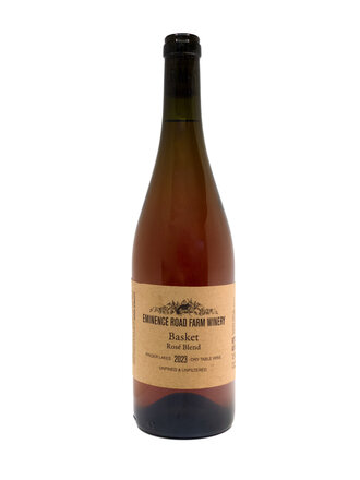 Wine-Rose Eminence Road 'Basket' Rosé Blend Finger Lakes 2023