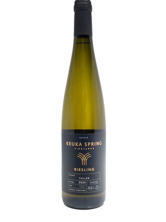 Wine-White-Round Keuka Spring Vineyards Riesling Seneca Lake AVA Tuller Vineyard 2024