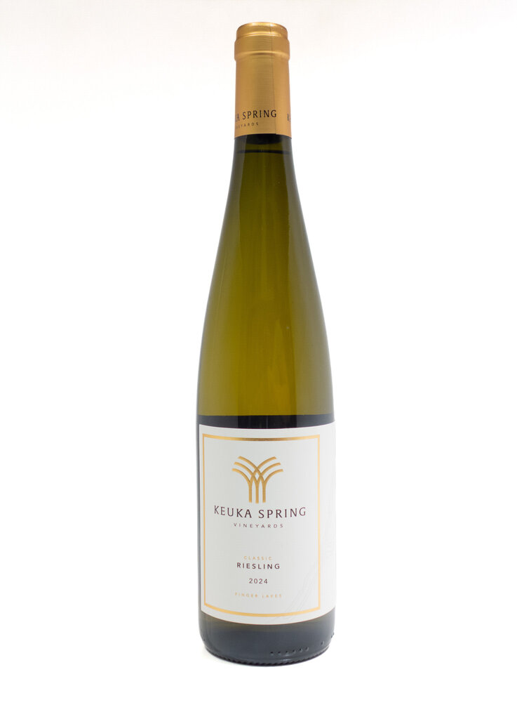 Wine-White-Crisp Keuka Spring Vineyards 'Classic' Riesling Finger Lakes 2024