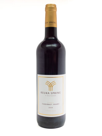 Wine-Red-Lush Keuka Spring Vineyards 'Classic' Cabernet Franc Finger Lakes 2024