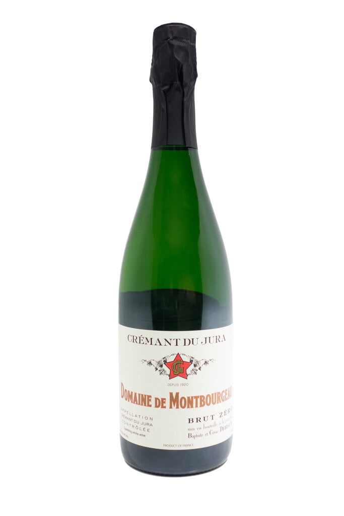 Wine-Sparkling-Cremant Domaine de Montbourgeau Crémant du Jura AOC Brut Zéro NV