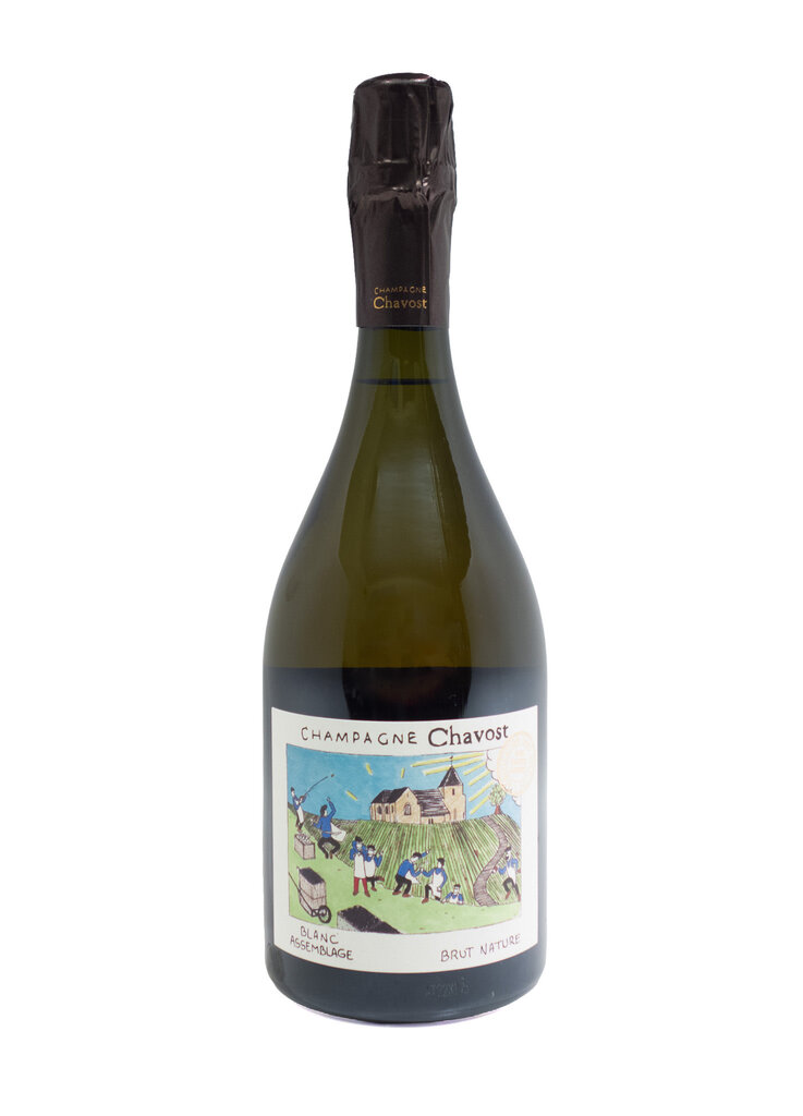 Wine-Sparkling-Champagne Chavost Champagne AOC Blanc Assemblage Brut Nature [2022]