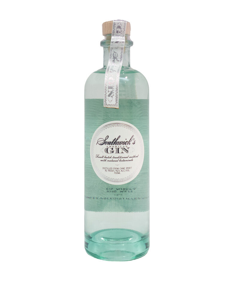 Spirits-Gin Veritable Distillery Southwick's American Gin 700ml