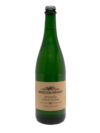 Wine-Sparkling-Petillant Naturel Eminence Road Naturally Sparkling Aromella Finger Lakes 2023