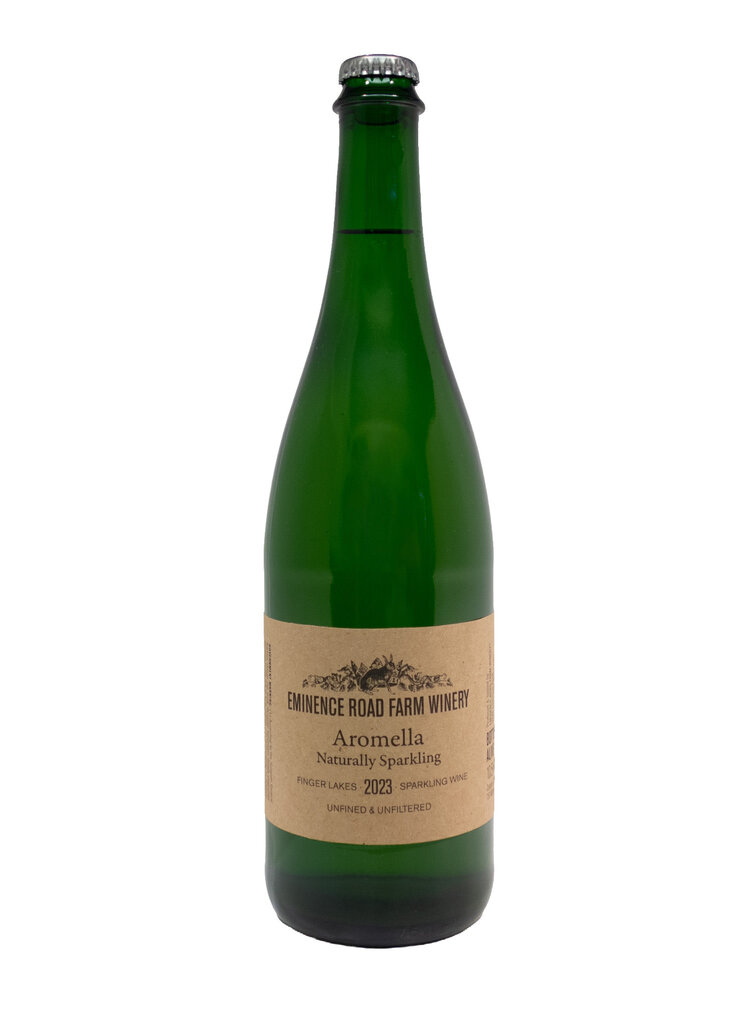 Wine-Sparkling-Petillant Naturel Eminence Road Naturally Sparkling Aromella Finger Lakes 2023