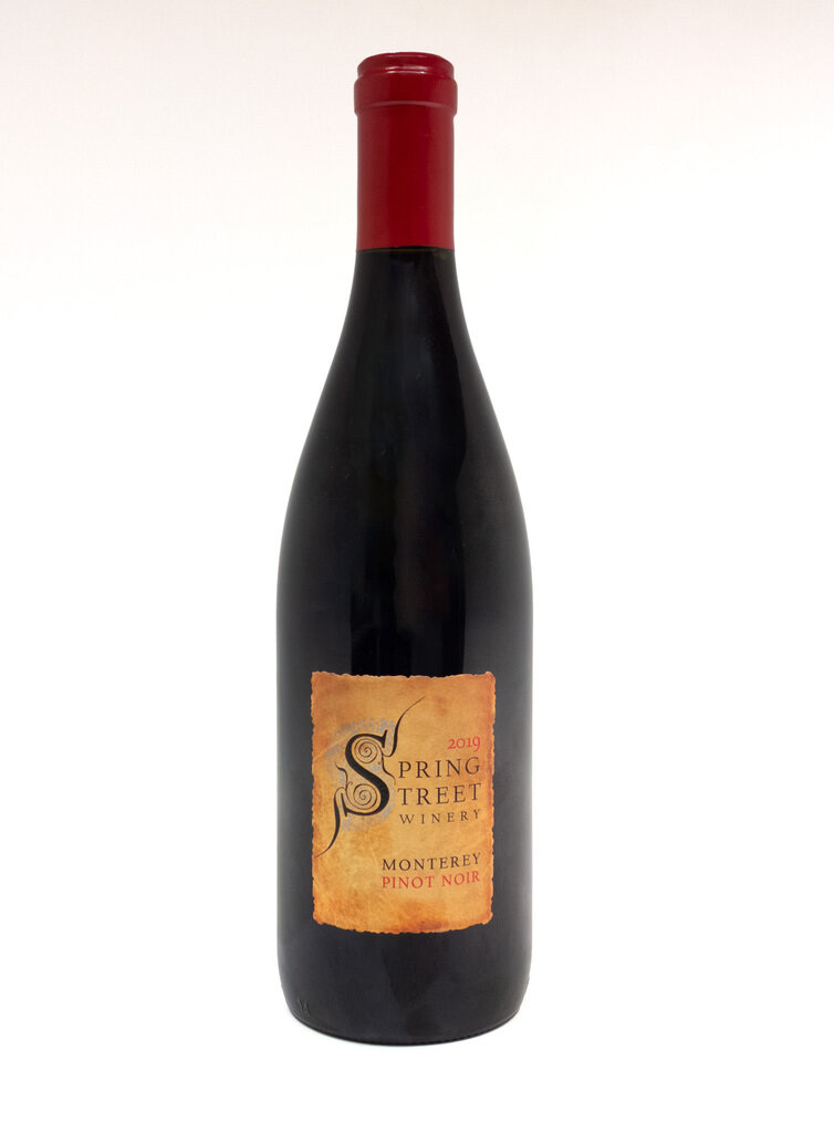 Wine-Red-Big Spring Street Winery Pinot Noir Monterey 2019