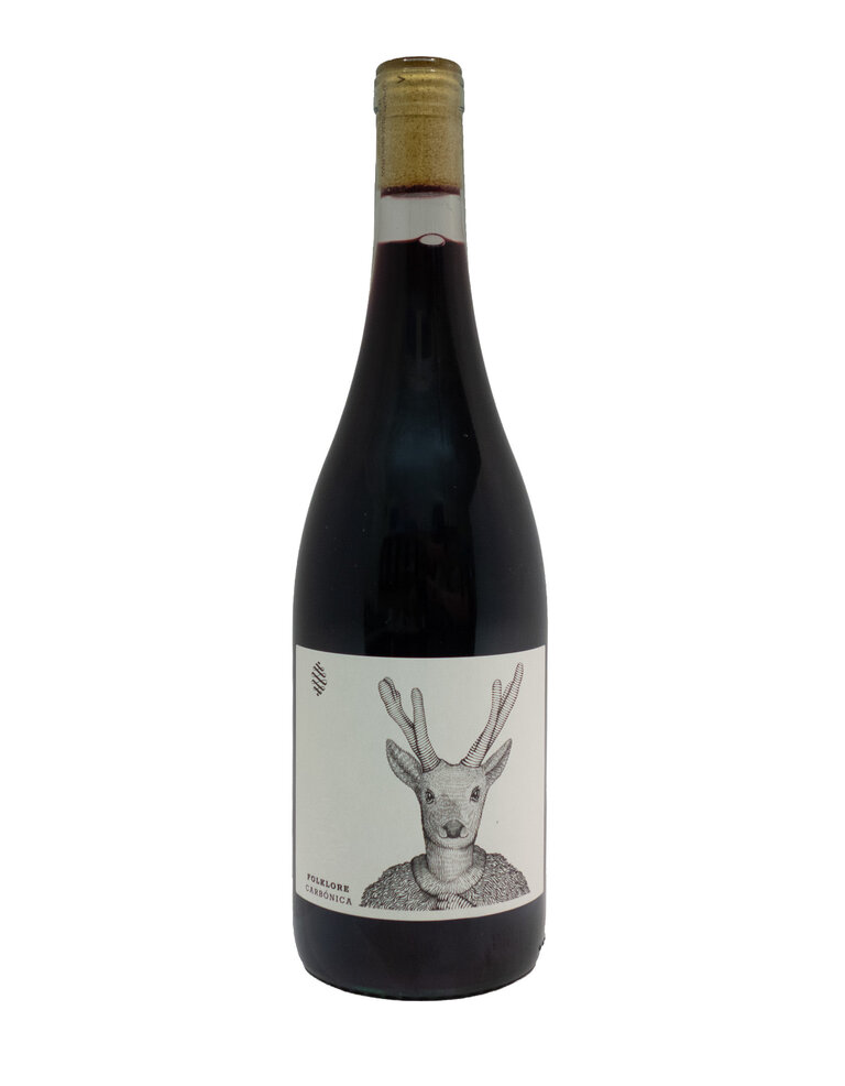 Wine-Red-Lush Castel Pujol 'Folklore Carbónica' Rivera 2025