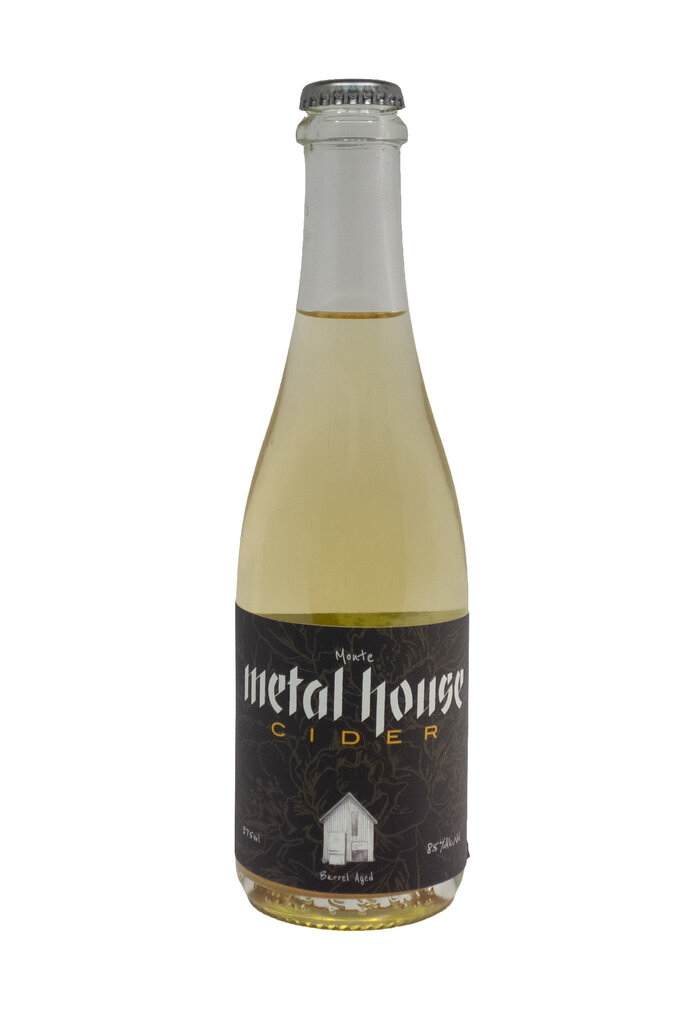 Cider-US-New York State Metal House 'Monte' Barrel Aged Sparkling Cider Esopus 2021 375ml