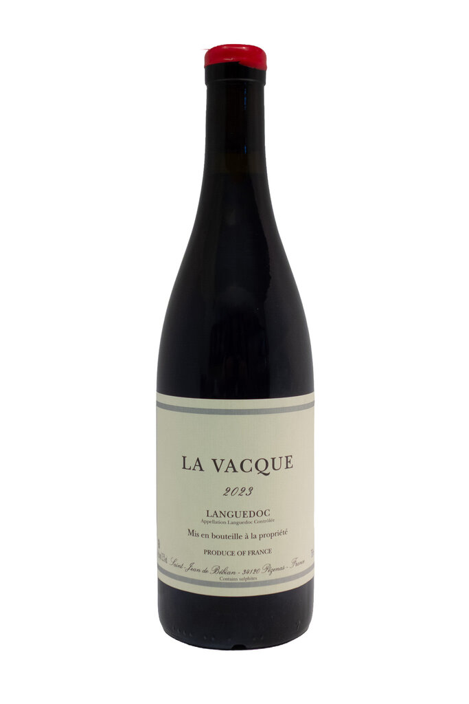 Wine-Red-Lush Saint-Jean de Bebian 'La Vacque' Languedoc AOC 2023