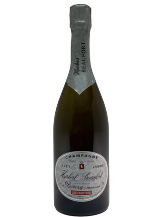 Wine-Sparkling-Champagne Herbert Beaufort 'Les Facettes' Champagne AOC Bouzy Premier Cru Brut Réserve NV