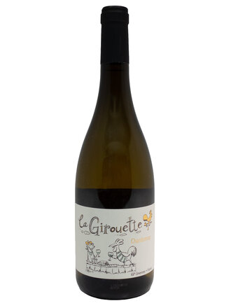 Wine-White-Round La Girouette Chardonnay IGP Cévennes 2024